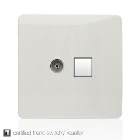 ART-TLP+TV Wiring Accessories Trendi Decorative Screwless ART-TLP+TV Wiring Accessories Trendi Decorative Screwless